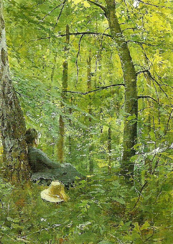 Anders Zorn emma i barbizonskogen